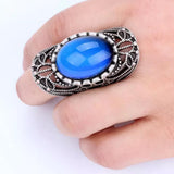 Boho-Tribal-Statement-Mood-Ring-blue
