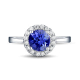 Classic-Halo-Tanzanite-Engagement-Ring