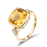 Classic-Cushion-Citrine-Ring-with-Diamond-Accents-1