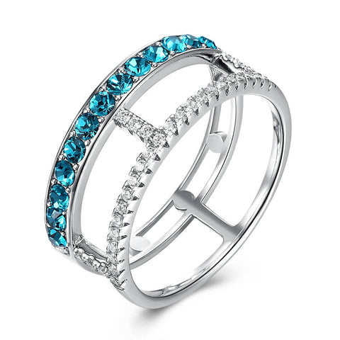 Double-Layer-Hollow-Ring-in-Sterling-Silver