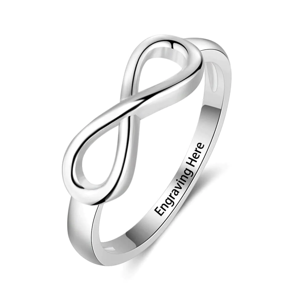 Infinity Ring in Sterling Silver | Philophrosyne