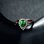 Pear-Shaped-Tsavorite-Halo-Ring-2