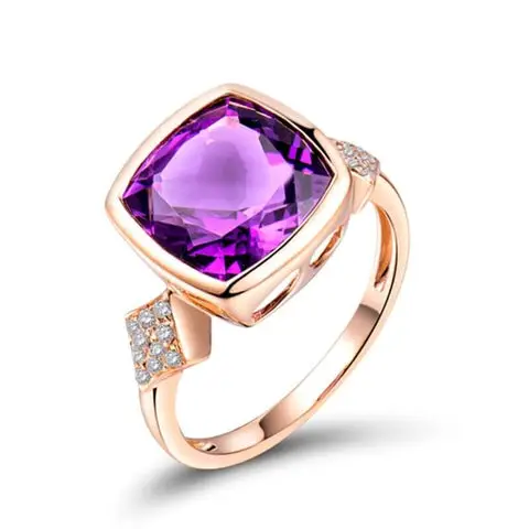 Vintage-Cushion-Amethyst-Ring-with-Diamonds-Accents-2